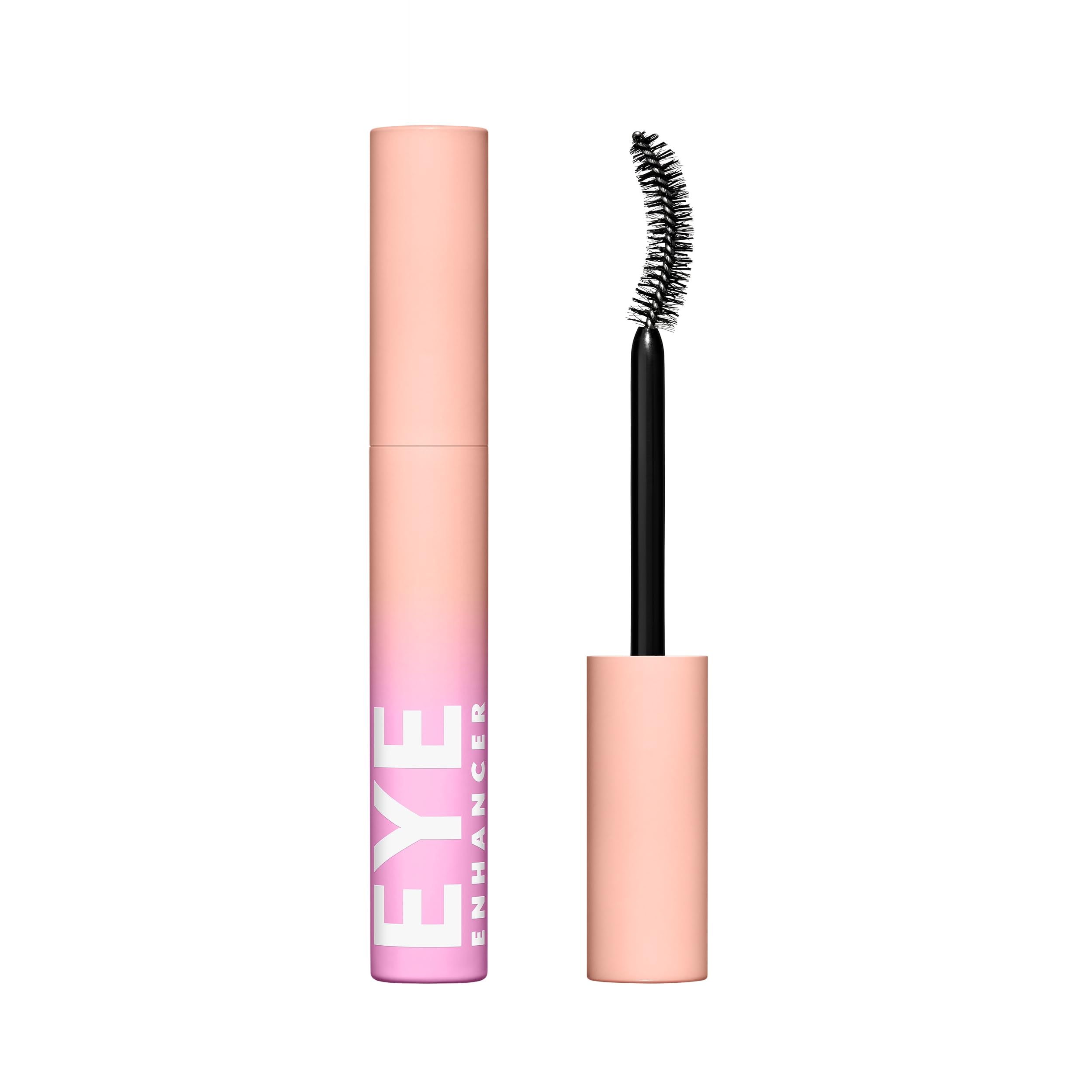 CoverGirl Eye Enhancer, Intense Black, 3D Mascara, Curved Fiber Brush, Plant-Based Lifting Wax, For All Lash Types, 24-Hour Wear, Transfer-Proof, Flake-Free, 0.30oz
