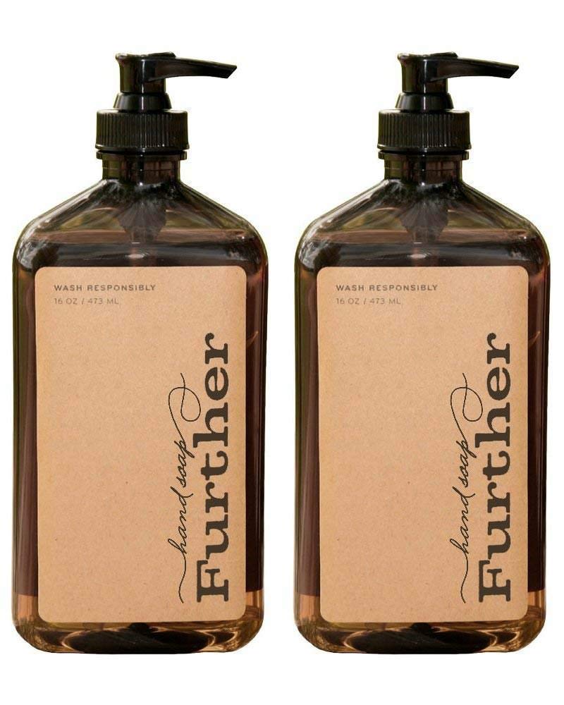 Further Glycerin Hand Soap, 16 Fluid Ounces (Pack of 2)