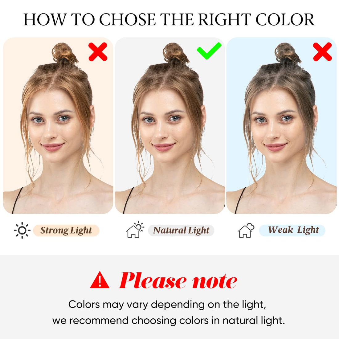 CJL HAIR Large Messy Bun Hair Piece Wavy Curly Scrunchies Synthetic Chignon Ponytail Hair Extensions Thick Updo Hairpieces for Women Dark Brown/Golden Blonde