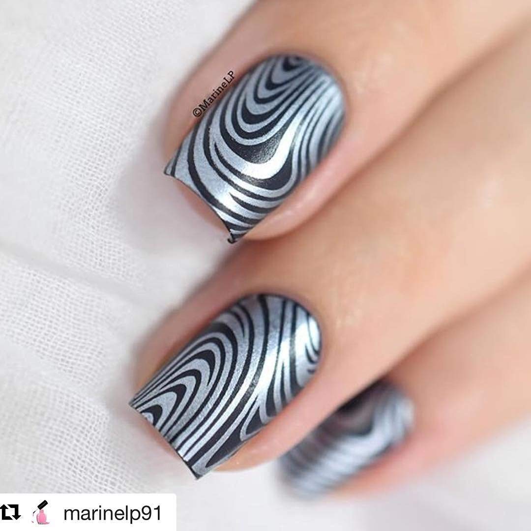 PUEEN Nail Art Stamping Marble Kit - DIY Nailart Stamping Polish Stamper Scraper Image Plate Manicure Accessories Tools Gift Set - BH000947