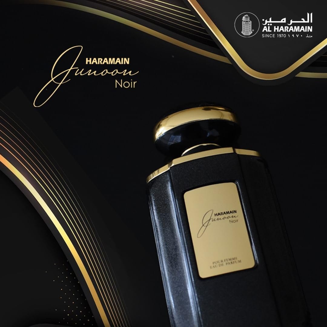 Al Haramain Junoon noir by al haramain for women - 2.5 oz edp spray, 2.5 Ounce