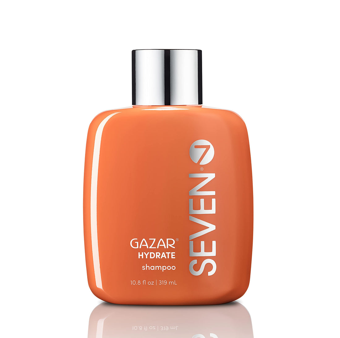 SEVEN Hair Care Gazar Hydrate Shampoo for Women & Men, Sulfate & Paraben Free, Cruelty Free with Pro Vitamin B5, Sugarcane + Moisturizing Cactus Flower for Dry Hair, Made in USA, 10.8oz