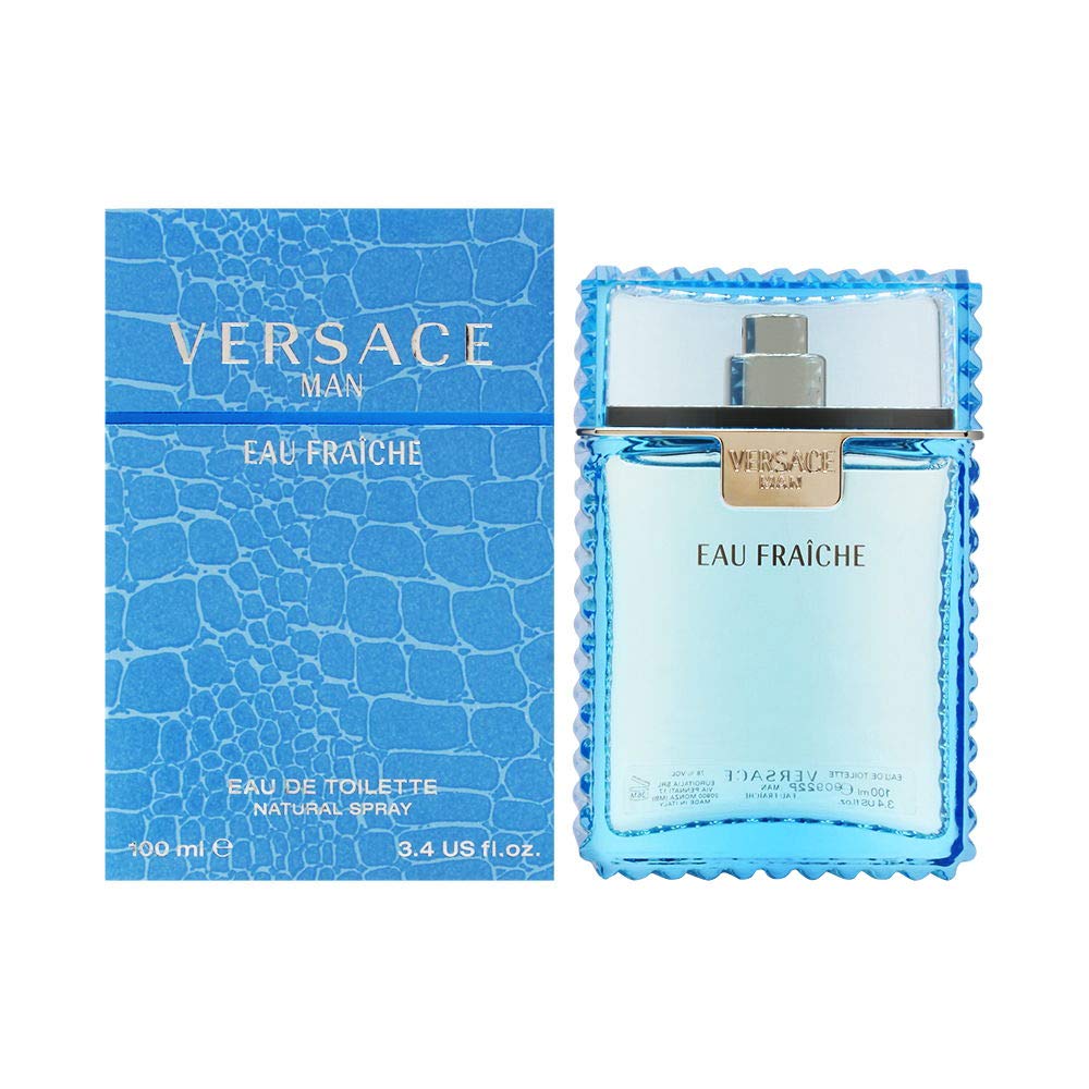 Versace Eau Fraiche Cedar Eau De Toilette Spray For Men, 100Ml