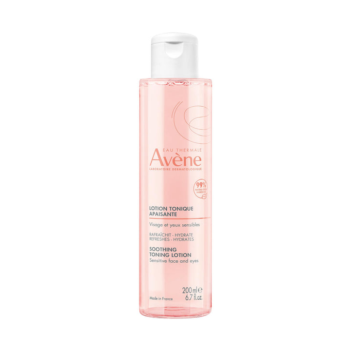 Avène Soothing toning lotion, Oil-Free Bi-phase Toner, Alcohol-Free, 6.7 Oz