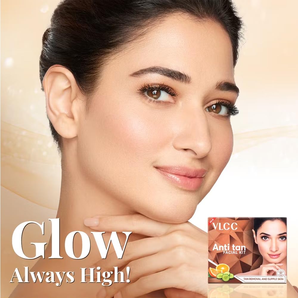 VLCC Single Anti Tan Facial Kit, Gold Bleach, 6.6g