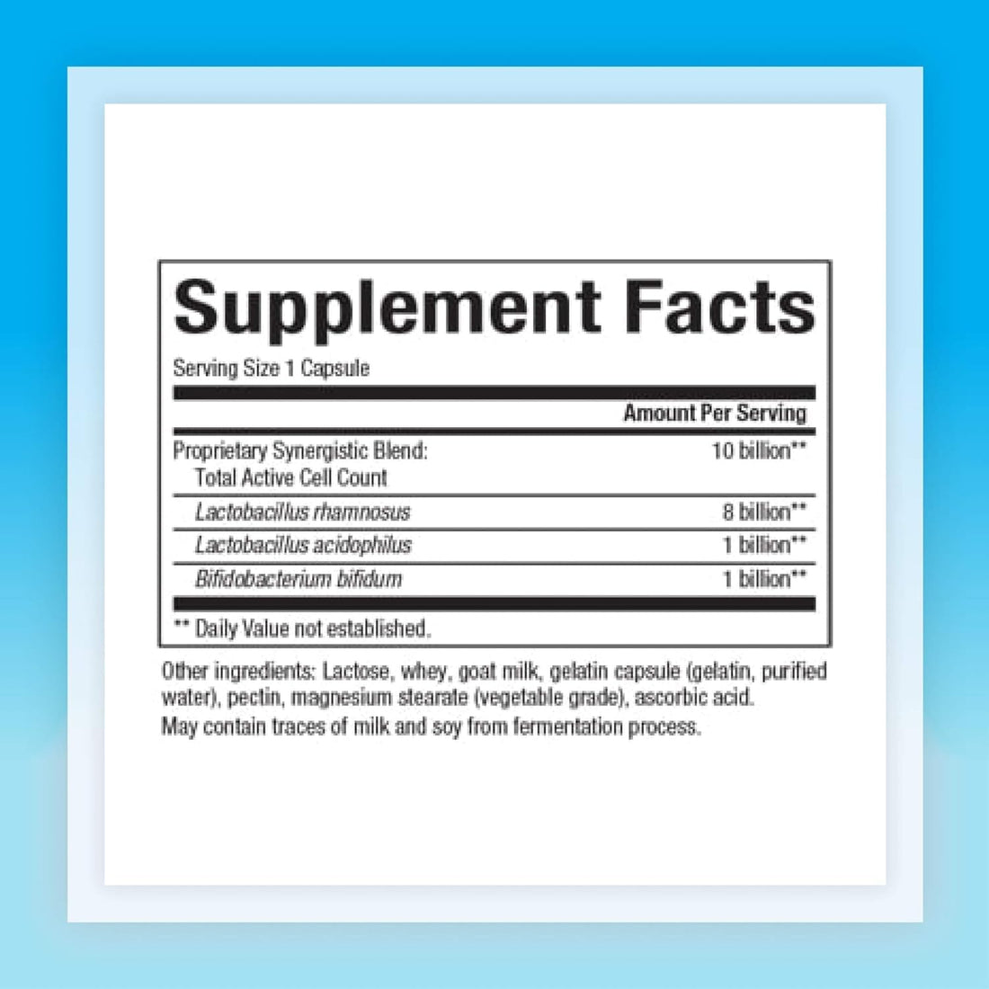 Natural Factors, Acidophilus & Bifidus Double Strength, Probiotic and Prebiotic Formula, 90 Capsules