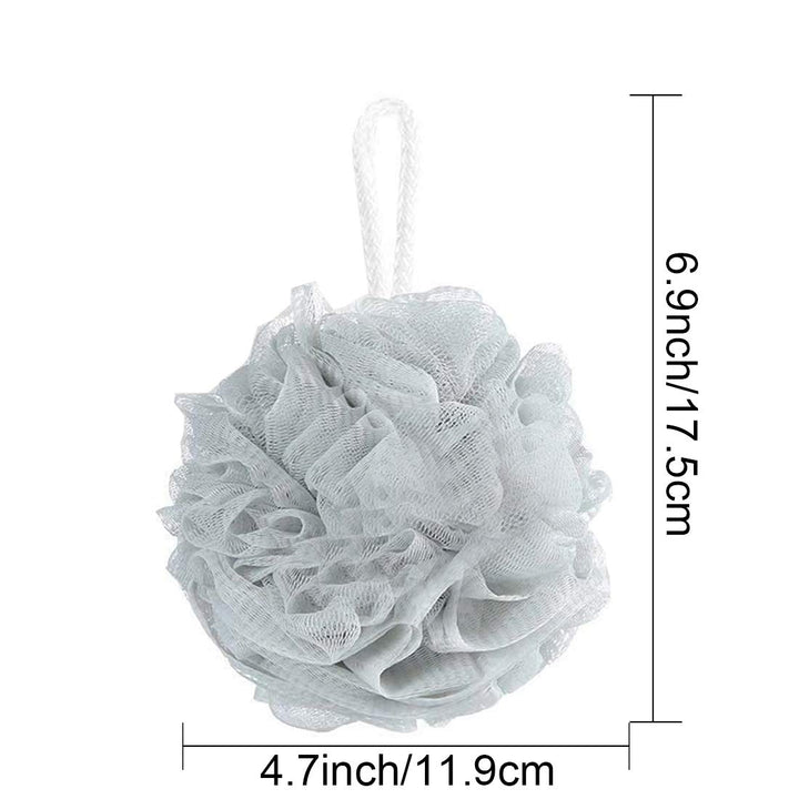 10 Pack of Bath Loofah Shower,Sponge Pouf Body Scrubber Exfoliator Scrubber Ball,Mesh Bath and Shower Sponge for Kids Women Men Body Wash Bathroom