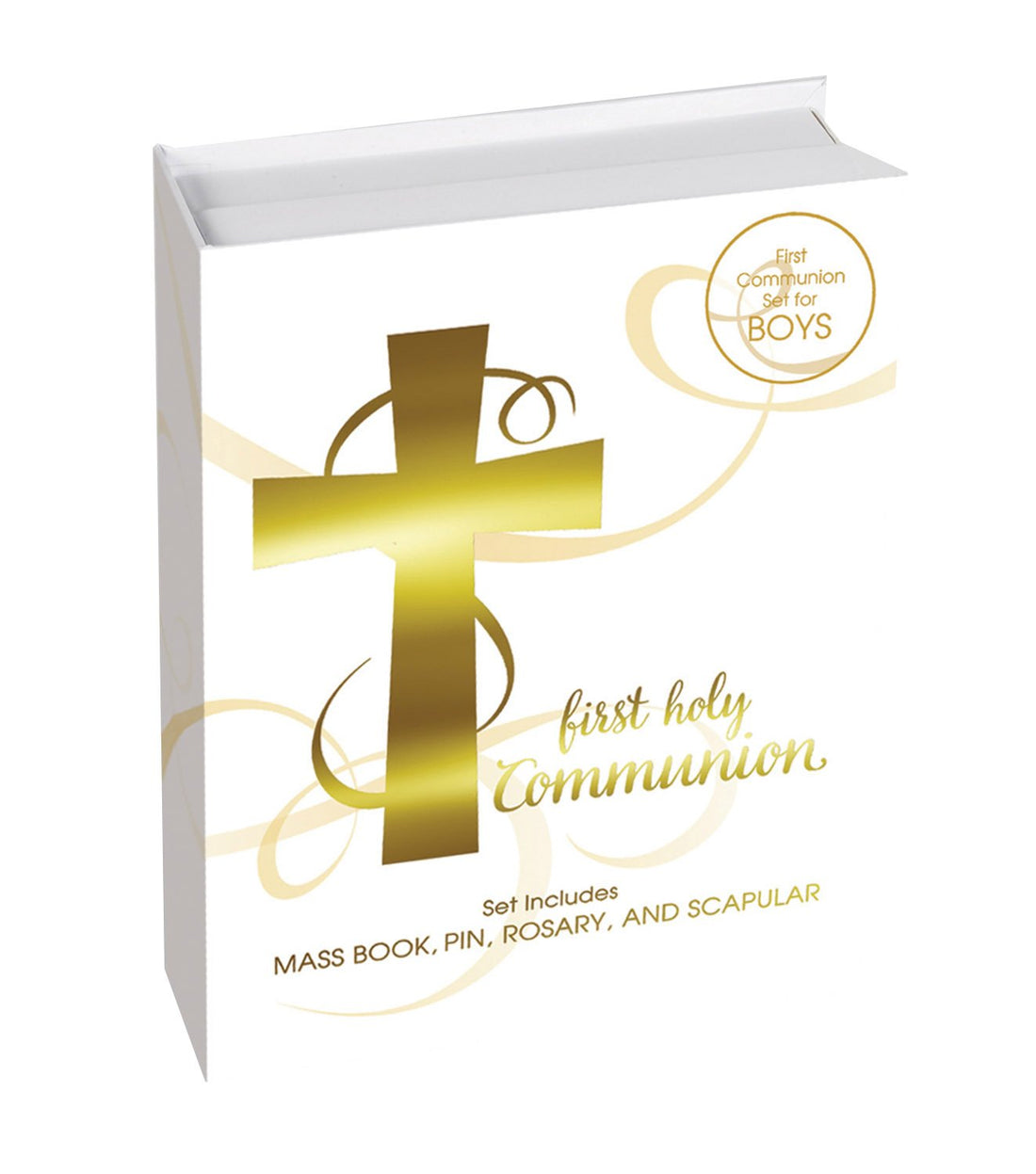 Creative Brands Faithworks - Abundant Grace First Communion Gift Set, 5-Piece, Boy