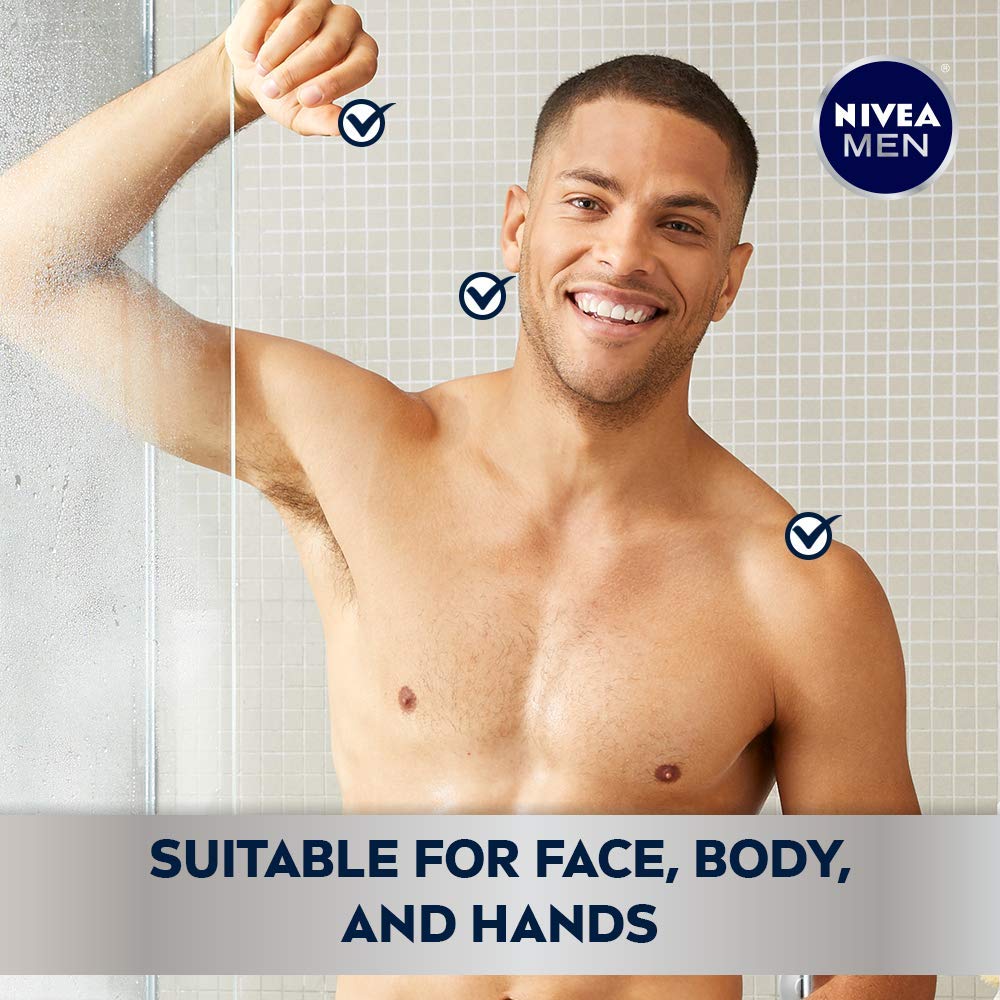 NIVEA MEN Creme - Multipurpose Cream for Men - Face, hand and Body Lotion - 5.3 oz. Tin