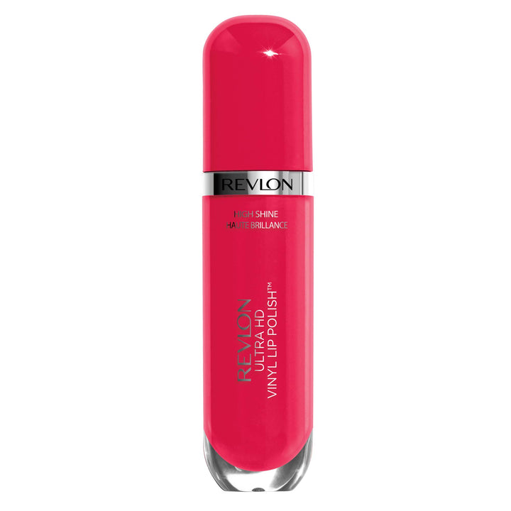 Revlon Ultra HD Vinyl Lip Polish, Liquid Lipstick, Fearless Who, Fuchsia Gloss