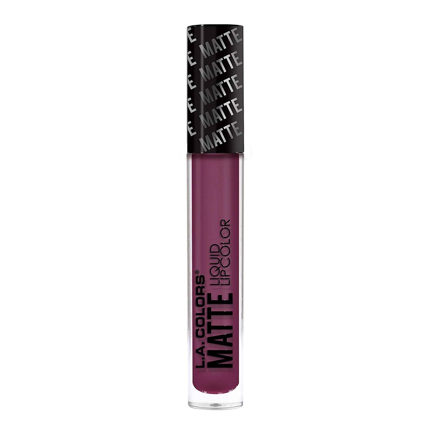 L.A. Colors Matte Liquid Lip Color, Fierce Mauve, 3.9g