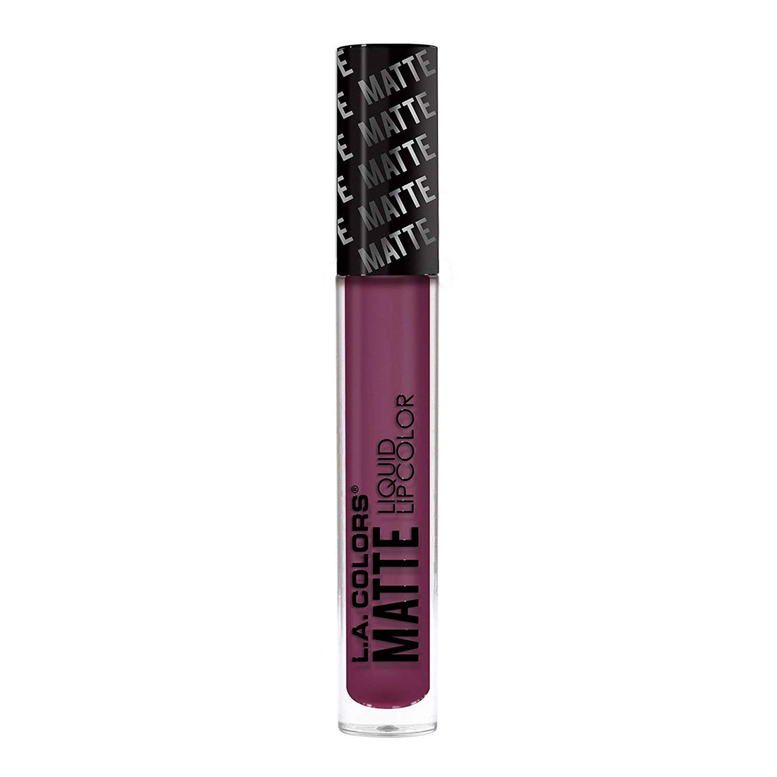 L.A. Colors Matte Liquid Lip Color, Fierce Mauve, 3.9g