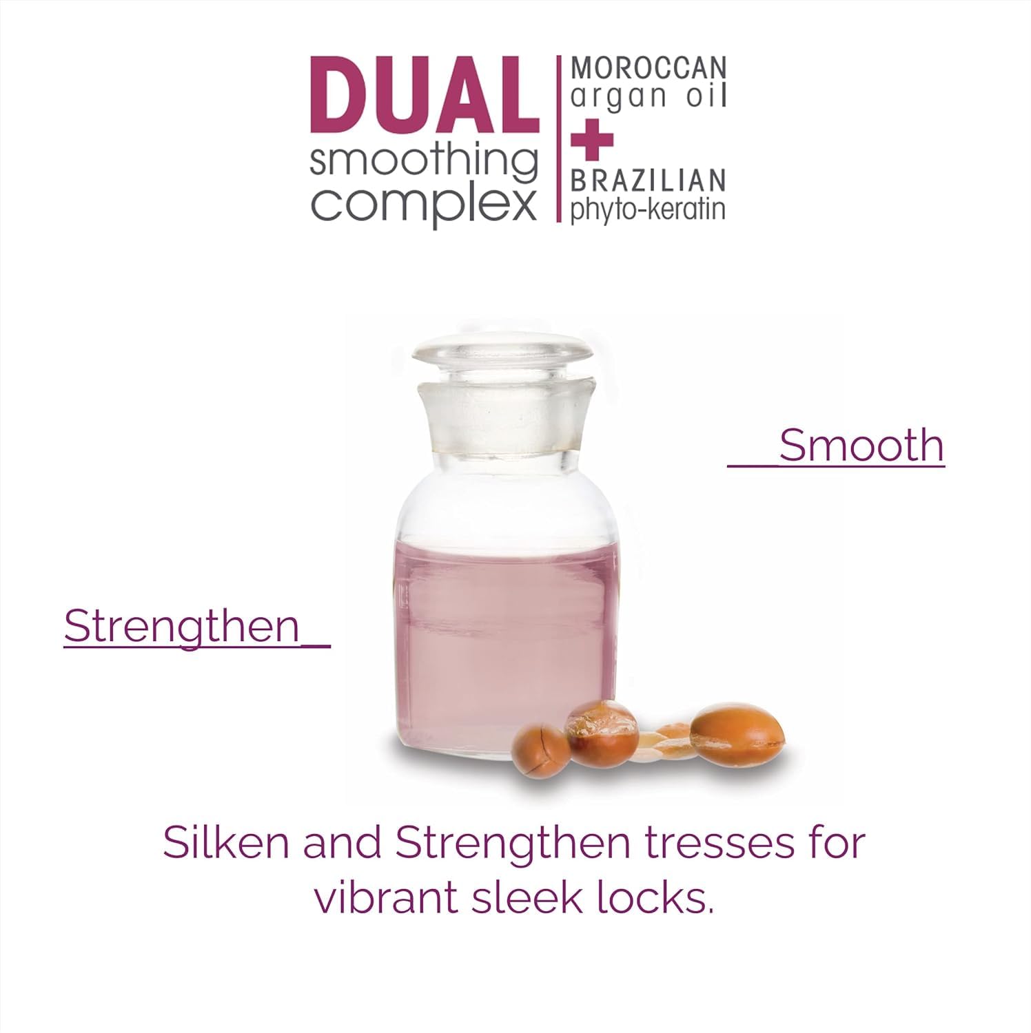 Giovanni Cosmetics, 2Chic Brazilian Keratin & Argan Oil Ultra Sleek Flat Iron Styling Mist, 4.5 Oz