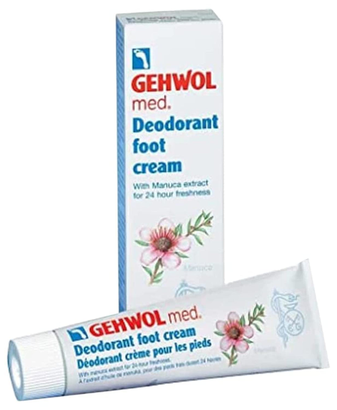 GEHWOL Med Deodorant Foot Cream, 2.6 oz