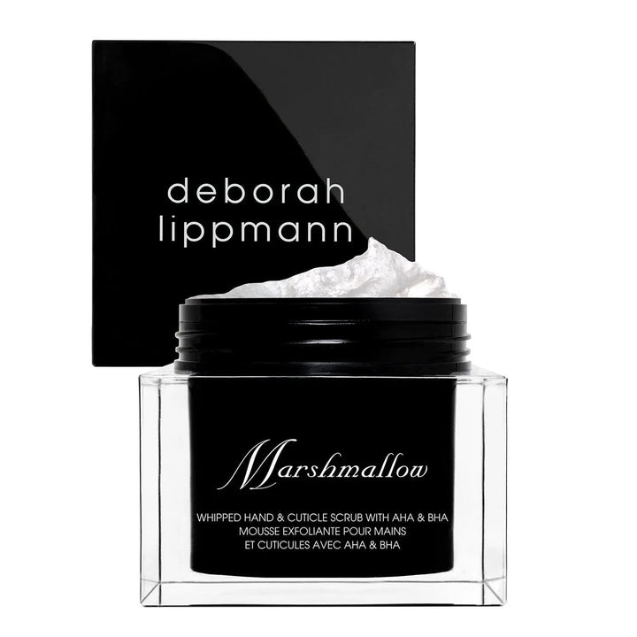 Deborah Lippmann MARSHMALLOW Whipped Hand & Cuticle Scrub with AHA & BHA