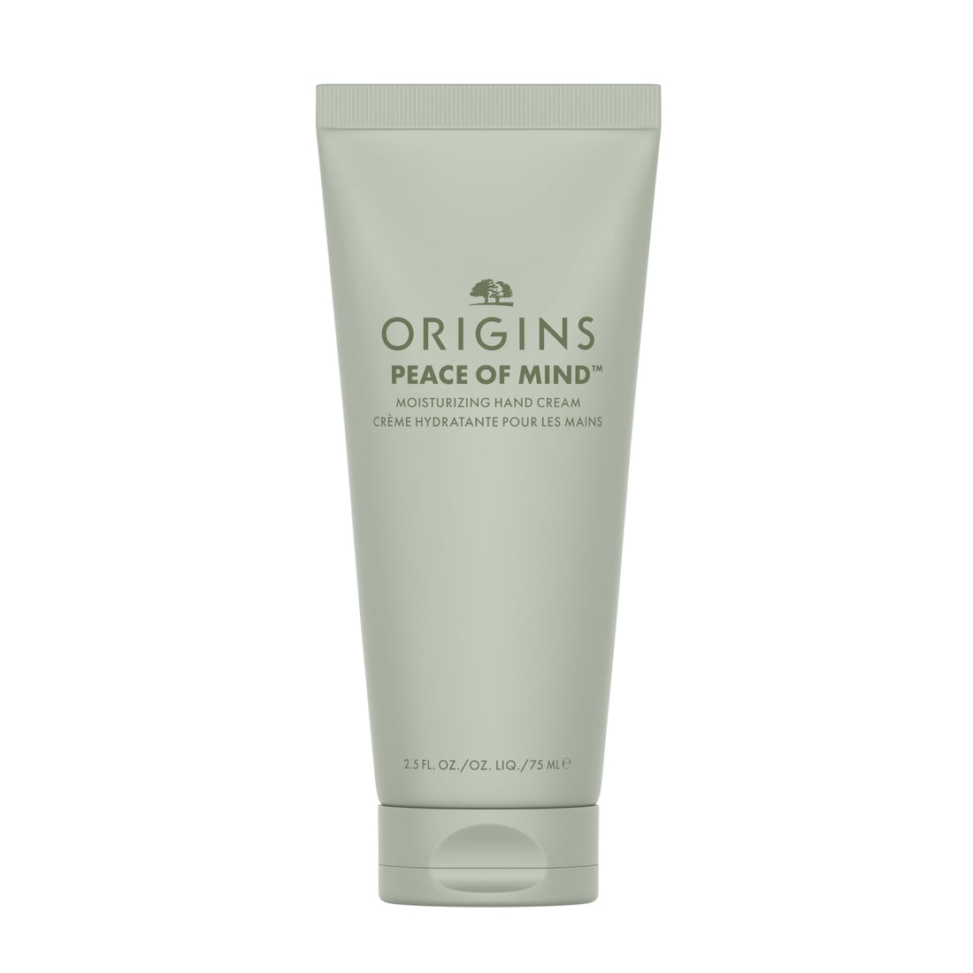 Origins Peace of Mind Moisturizing Hand Cream | Hydrates & Softens Dry Skin | Hand Lotion With Peppermint, Basil, & Eucalyptus Essential Oils, Travel Size, 2.5 Fl Oz