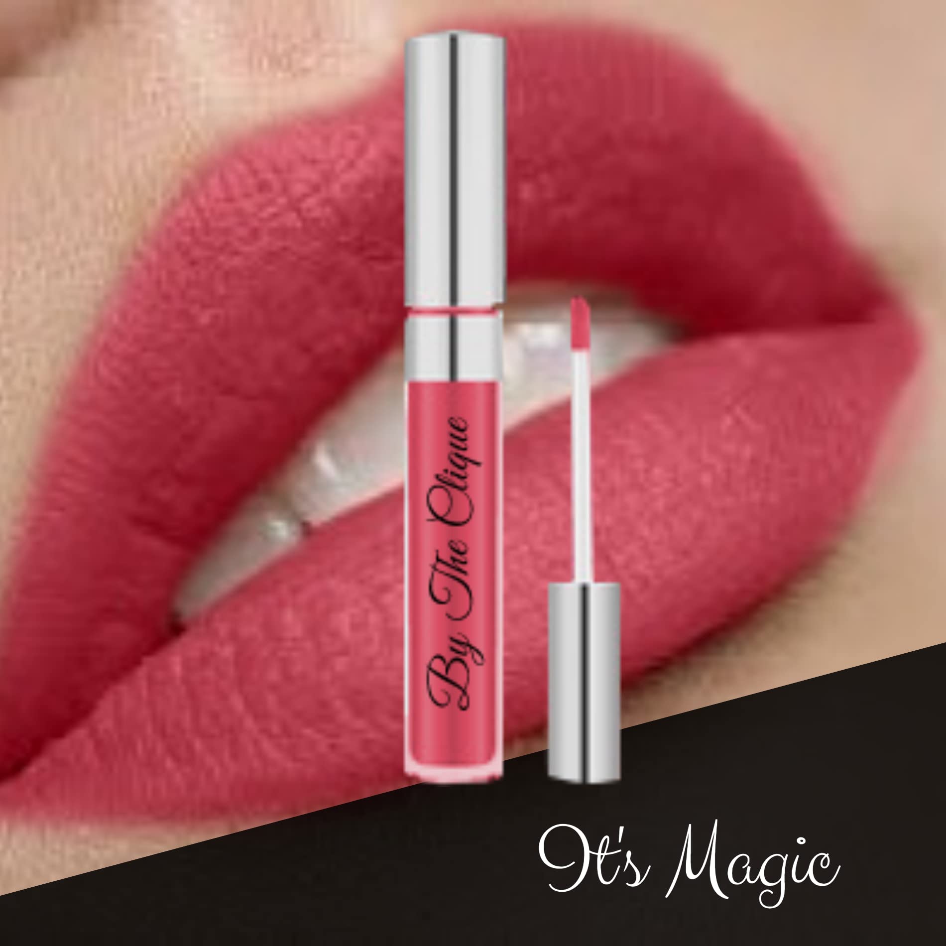 By The Clique Premium Long Lasting Matte Liquid Lipstick | Magenta | It's Magic…