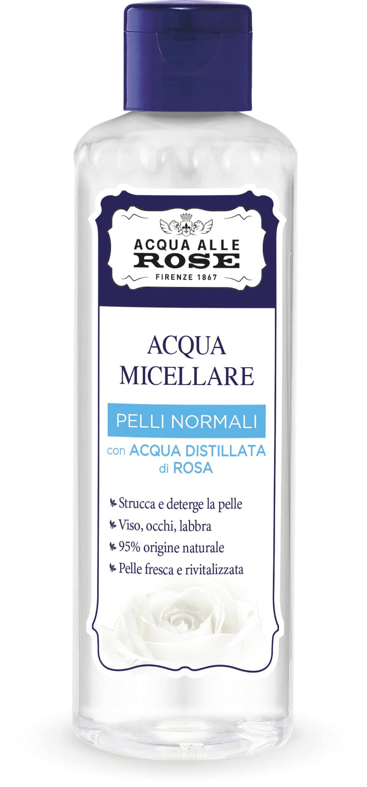 Roberts:Acqua alle Rose Micellar Water 6.76 Fluid Ounce (200ml) Bottle [ Italian Import ]