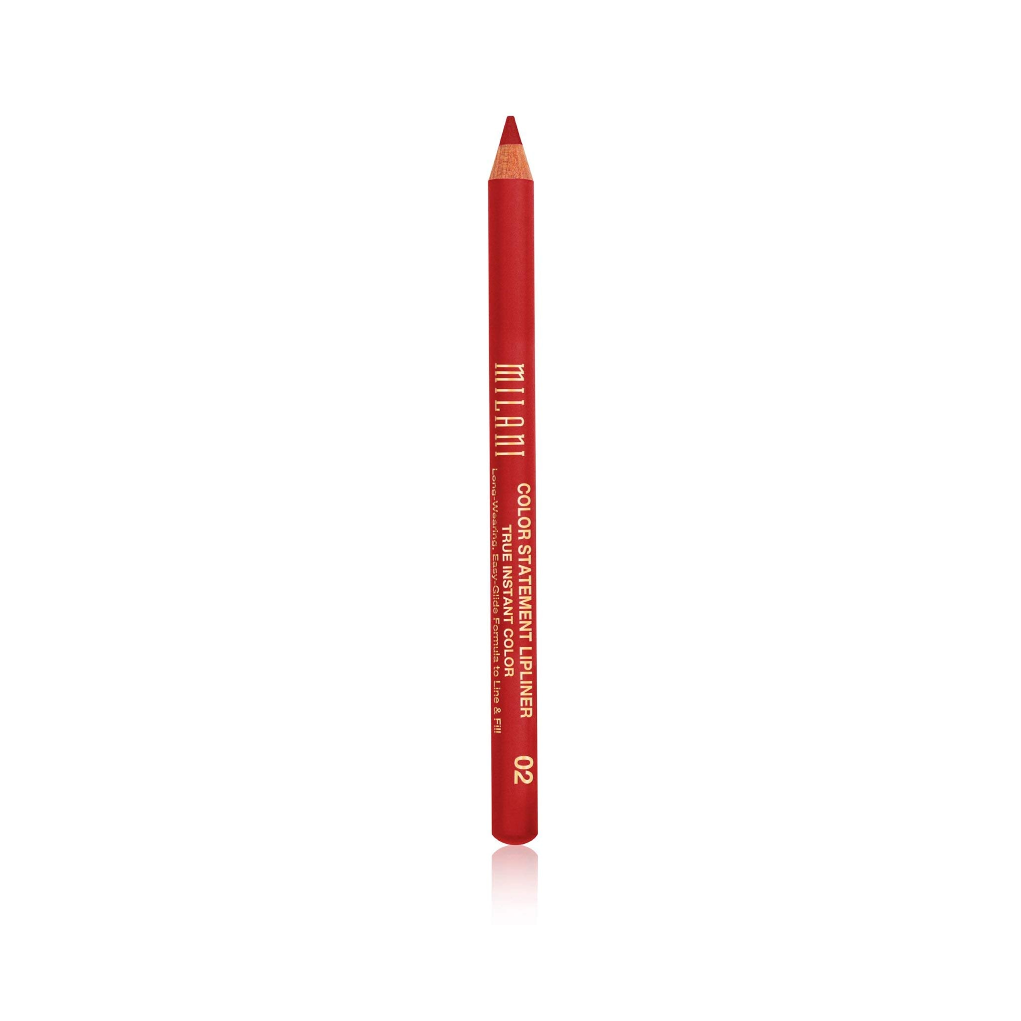 Milani Color Satin Statement Lip Liner (True Red, 0.04 Ounce)