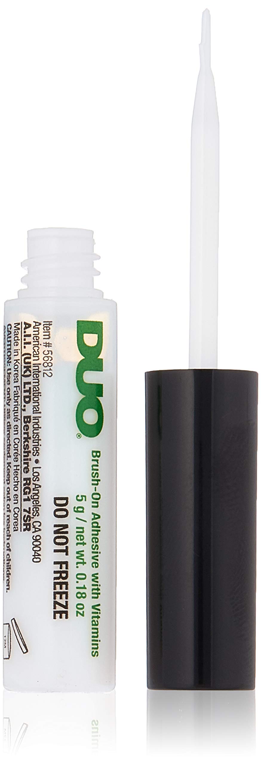 DUO BrushOn Striplash Adhesive White/Clear 0.18 Ounce (5.3ml) (2 Pack)