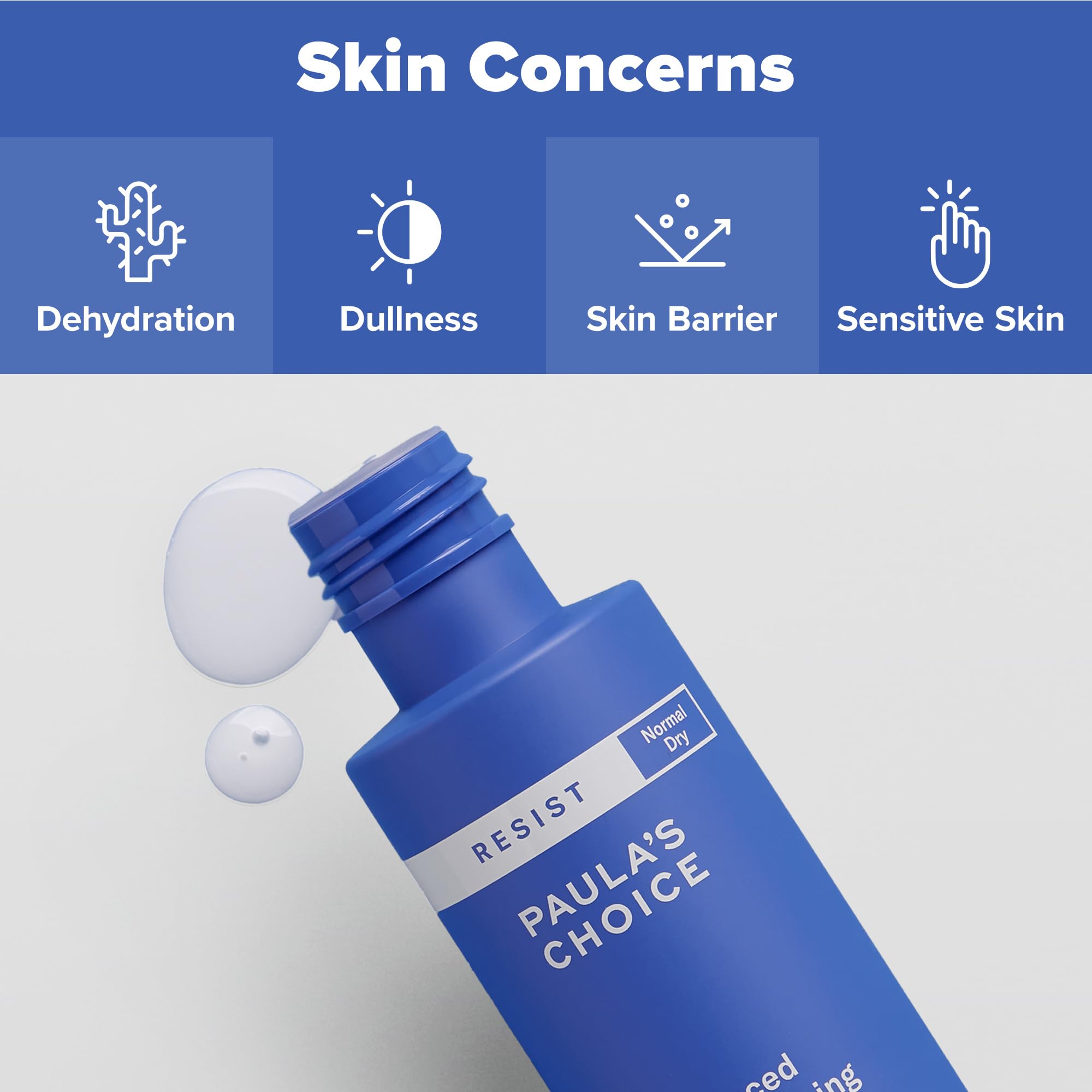 Paula's Choice Resist Advanced Replenishing Toner, Anti-Aging Facial Toner with Hyaluronic Acid, Vitamin C & E, Lightweight Hydration for Dry Skin, Fragrance-Free, 4 Fl Oz