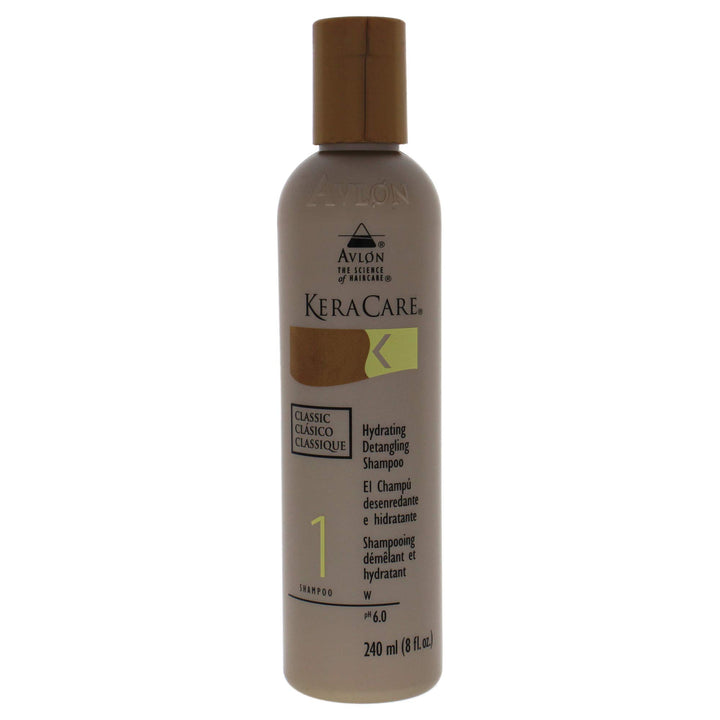 Avlon Keracare Hydrating Detangling Shampoo for Unisex Shampoo, 236ml