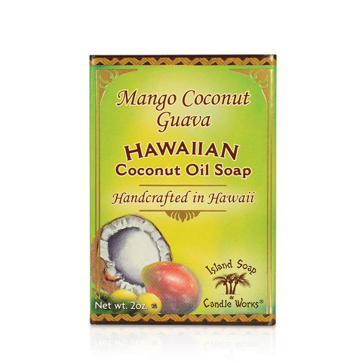Hawaiian Coconut & Palm Oil Soap Mango Coconut Guava