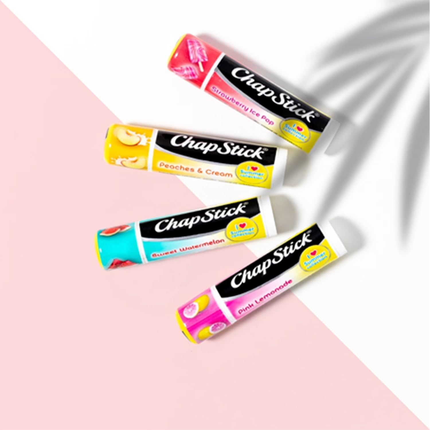 ChapStick Lip Balm, Sweet Watermelon – Juicy & Fruity Moisturizer for Dry Lips, 0.15 Oz