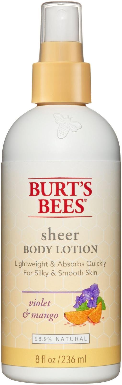 Burt's Bees Sheer Body Lotion - Violet and Mango - 8 oz by Burt's Bees