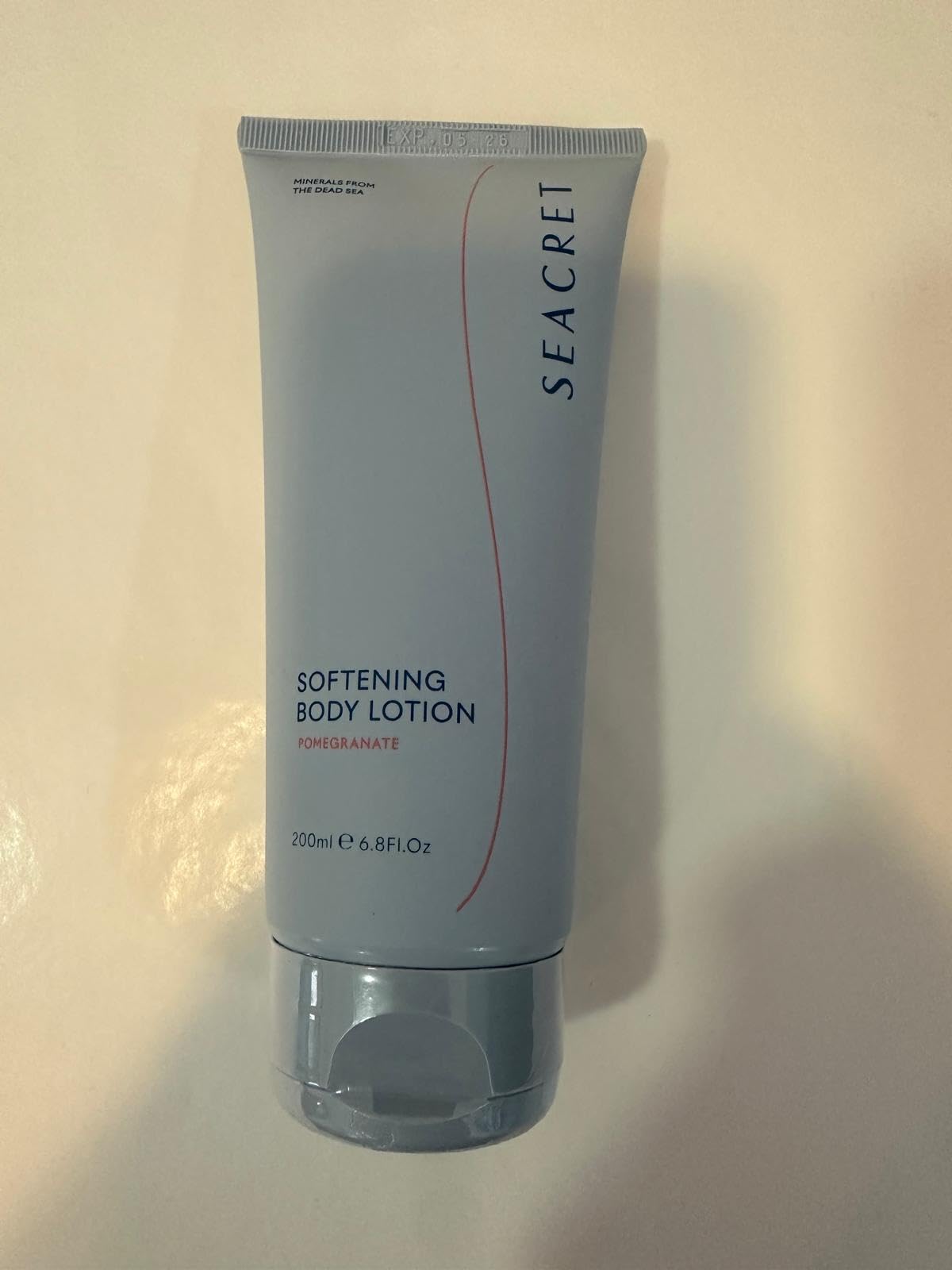 SEACRET Minerals From The Dead Sea, Body Lotion, 6.8 FL.OZ (Pomegranate)