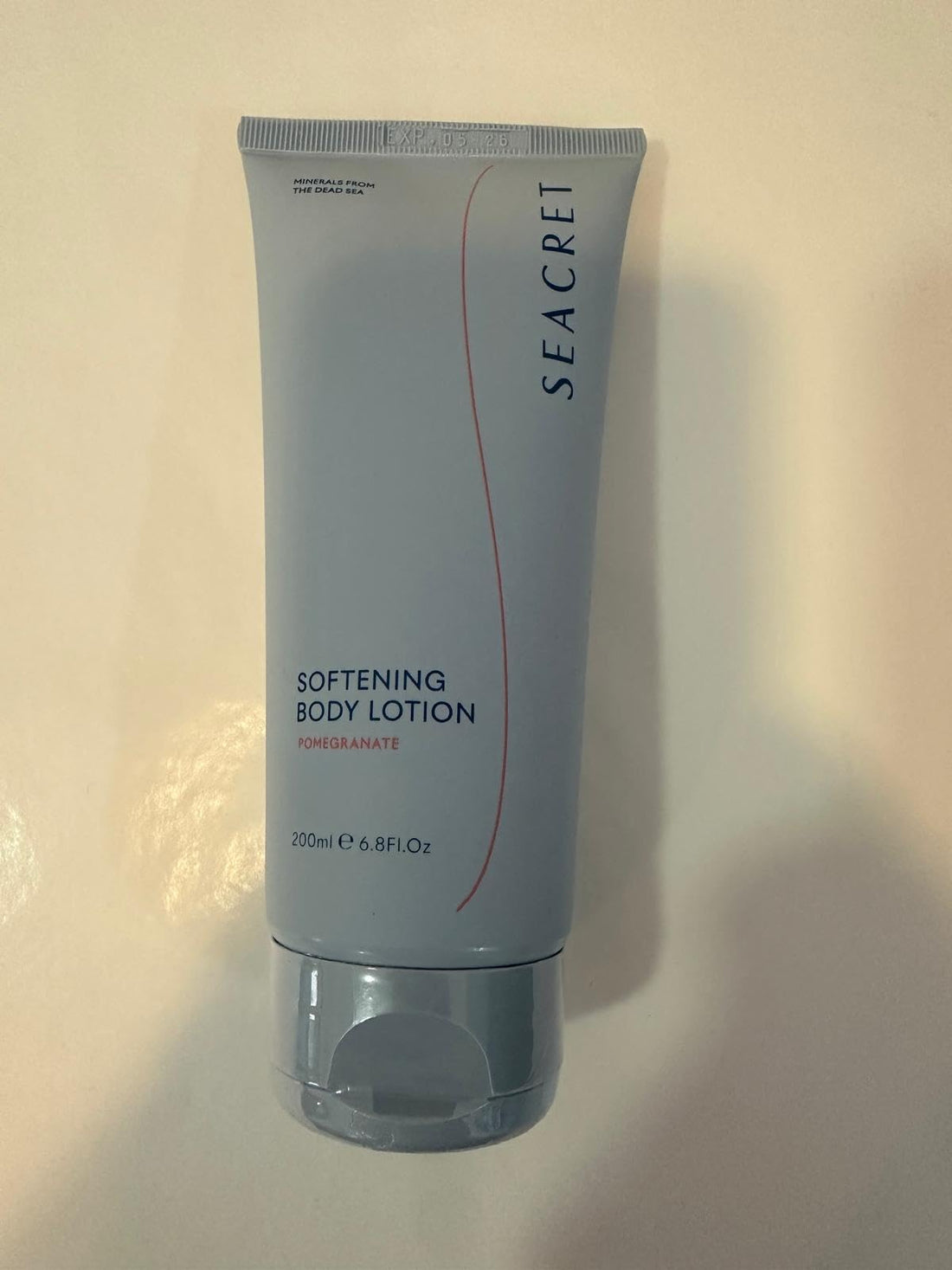 SEACRET Minerals From The Dead Sea, Body Lotion, 6.8 FL.OZ (Pomegranate)