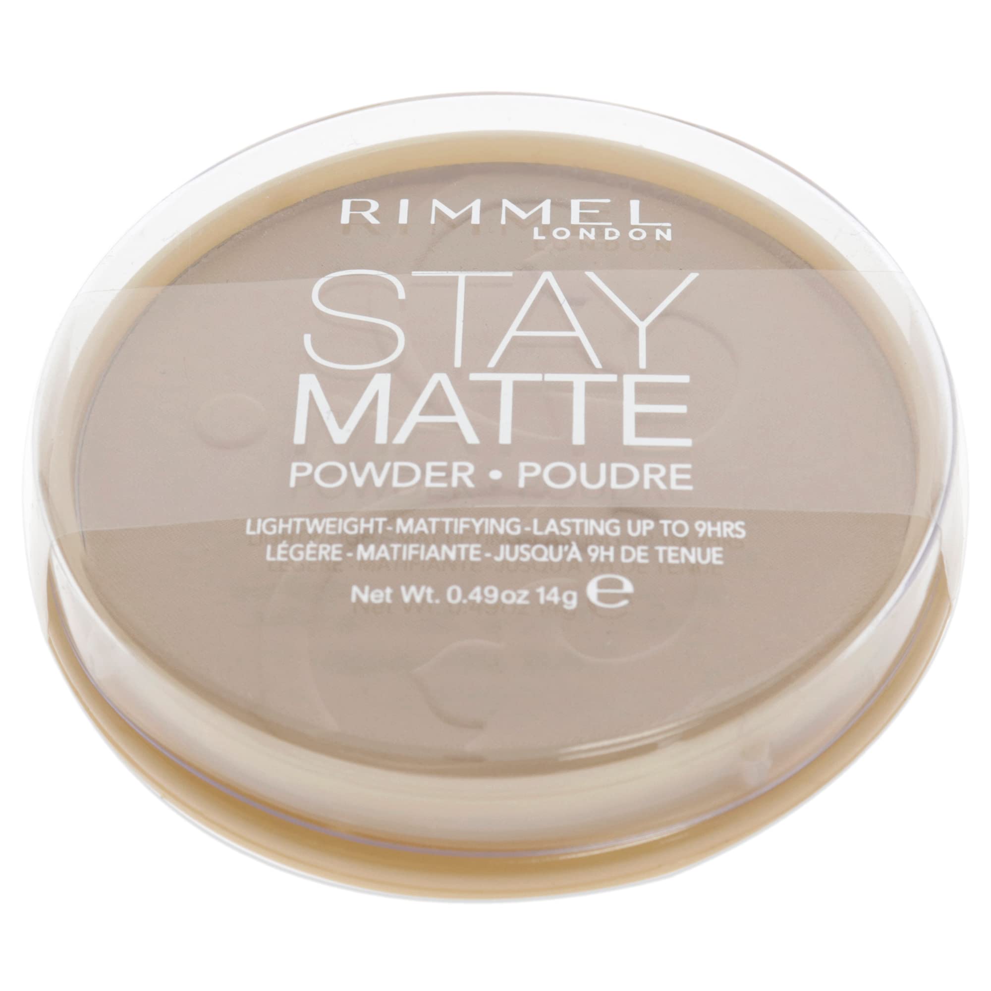 Rimmel Stay Matte Pressed Powder, Creamy Natural, 0.49 Ounce by Rimmel