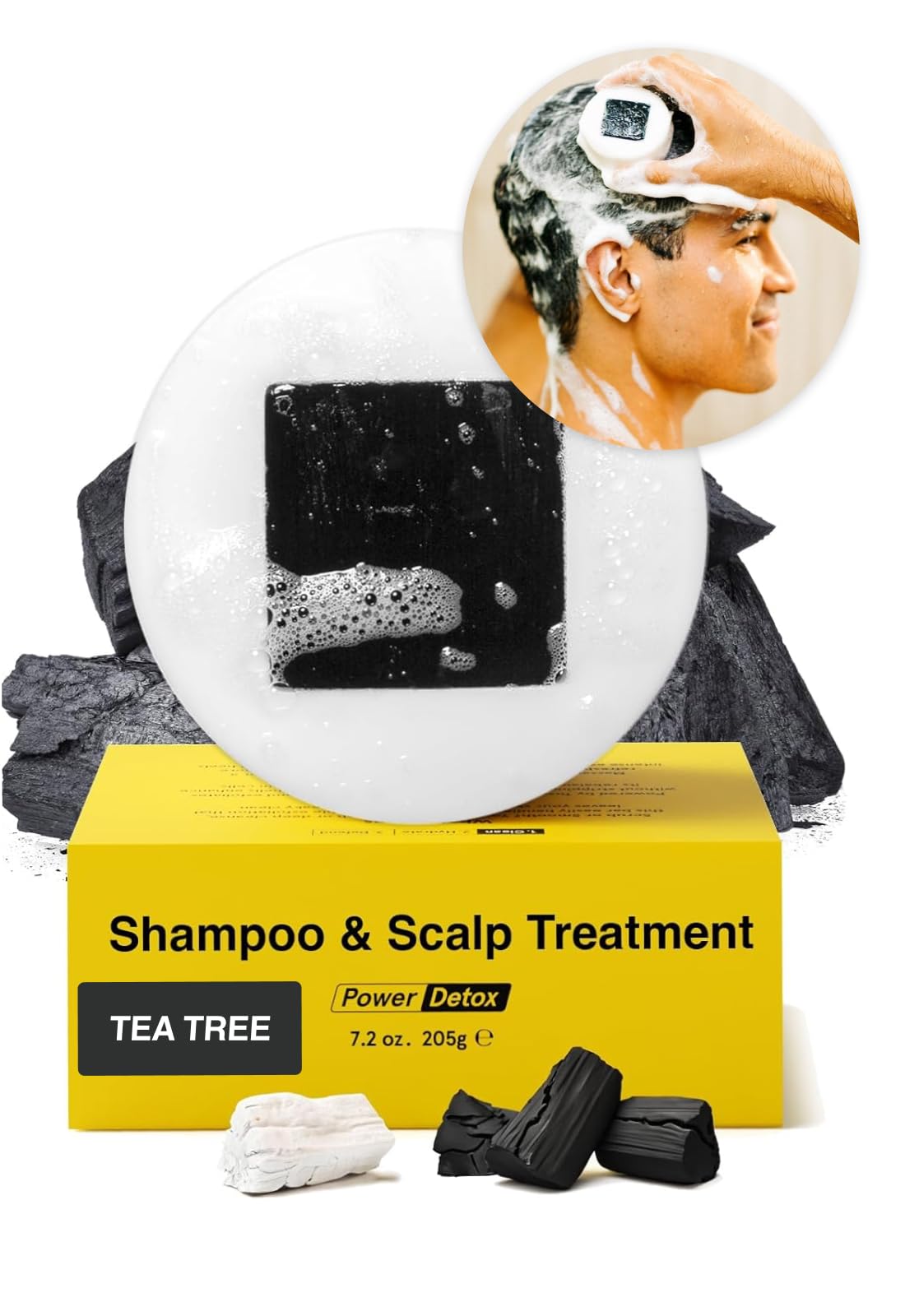 Lumin Natural Solid Shampoo Bar for Hair Nourishment and Health