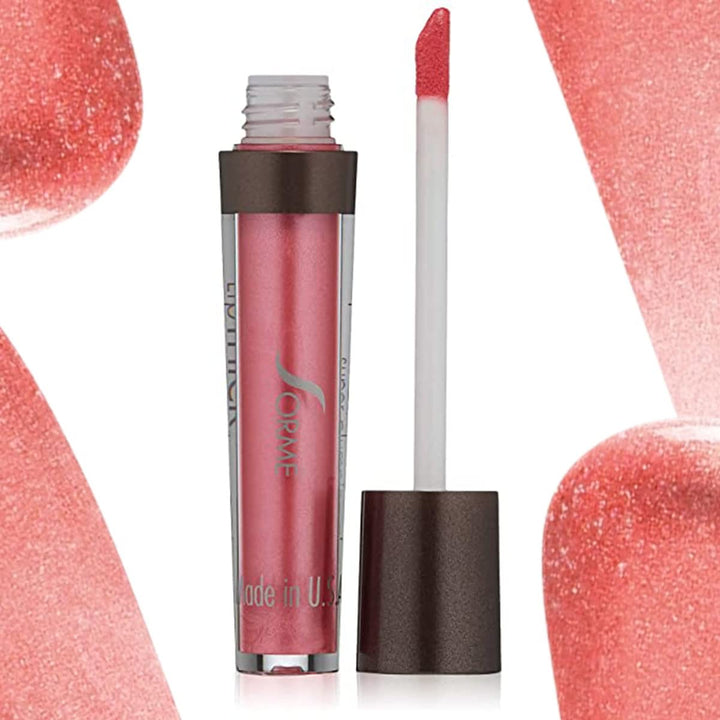 Sorme Cosmetics Lip Thick Plumping Lip Gloss, Barely, 0.11 Ounce