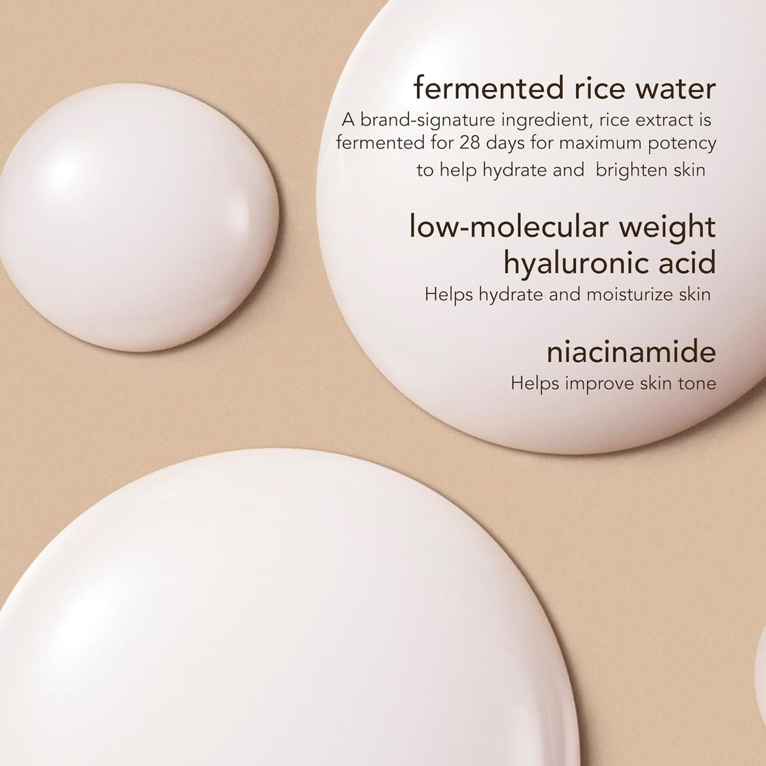 The Face Shop Rice Water Bright Vegan Serum - Targets Uneven Skin Tone & Dryness, Brightening, Nourishing, Hydrating - Rice Water, Hyaluronic Acid, Niacinamide - Korean Skin Care