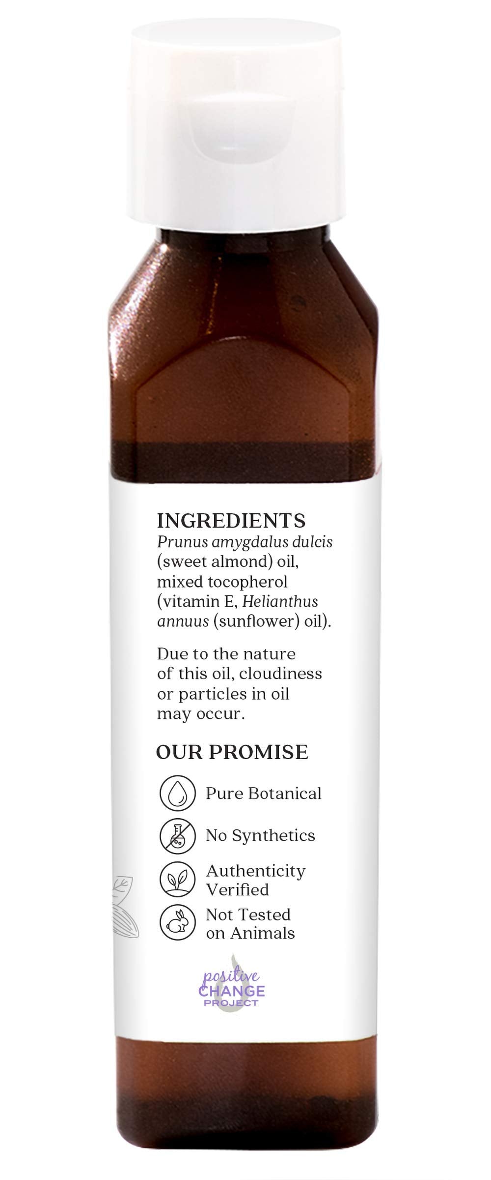 Aura Cacia Sweet Almond Skin Care Oil 4 FL. OZ.