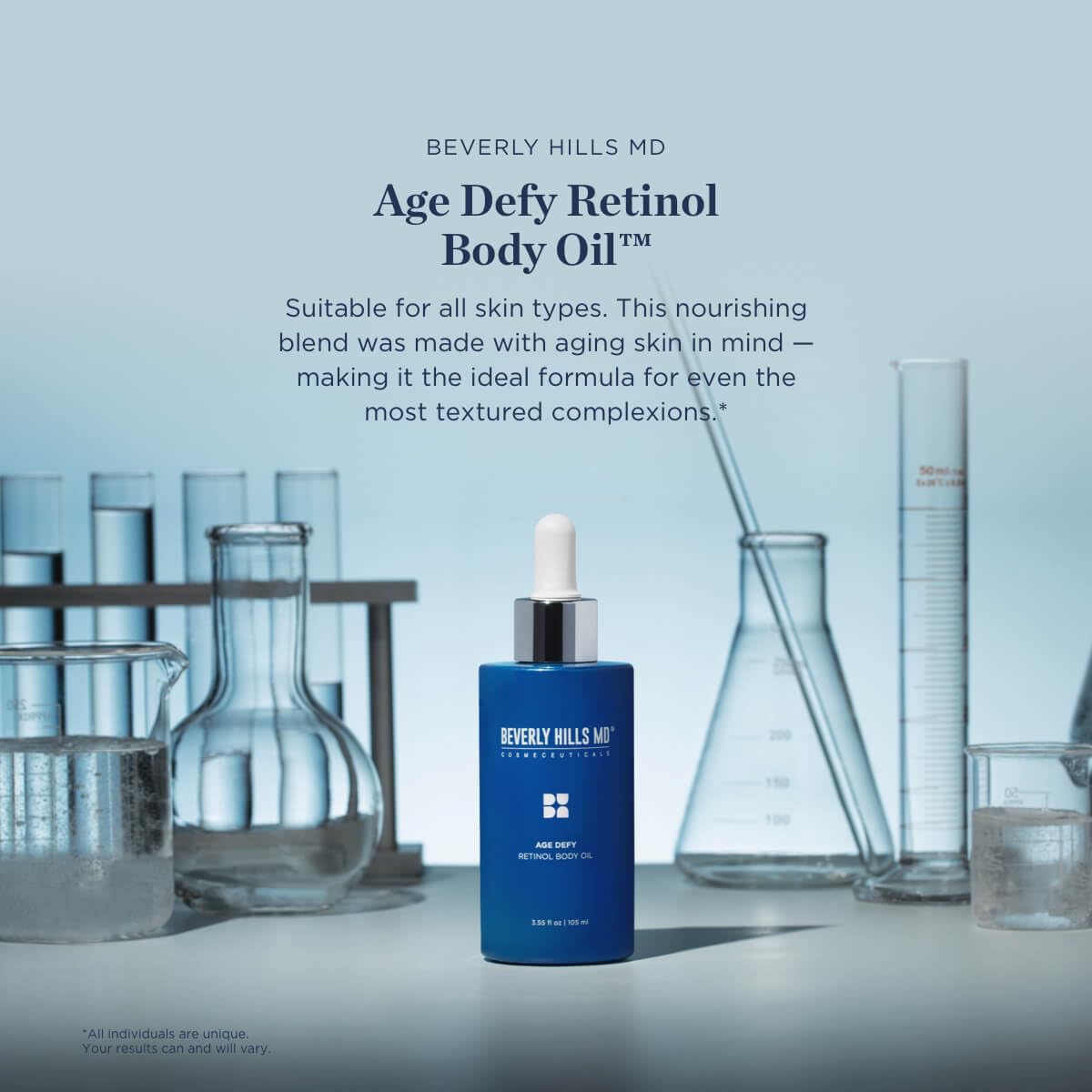 Beverly Hills MD Age Defy Retinol Body Oil- Reduce Wrinkles, Lift, Firm & Tighten Skin w/Marula- Hydrate Crepey Skin & Support Collagen- Anti-Aging for Sagging Skin- Chest, Neck, Arms, Hands, Thighs