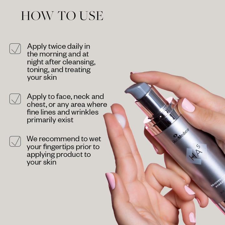 SkinMedica HA 5 Rejuvenating Hydrator Full Size 2oz