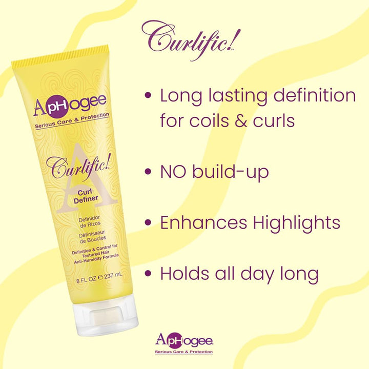 Aphogee Curlific Curl Definer, 8 Ounce