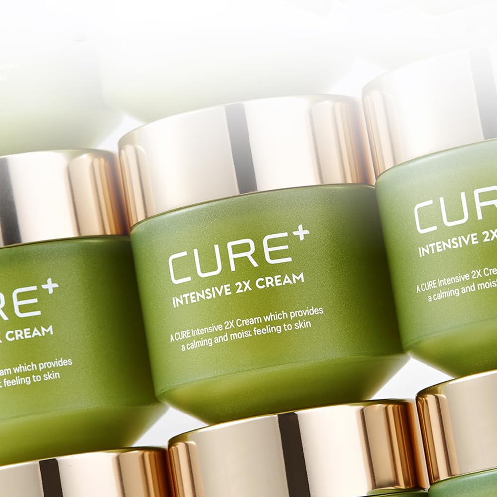 Kim Jeong Moon Aloe All-in-one Face Moisturizer for Dry Skin, 1.7 oz, Korean Face Moisturizer for Women & Dry Skin, Hydrating Aloe Vera Gel for Face. Cure Plus Intensive 2X Cream