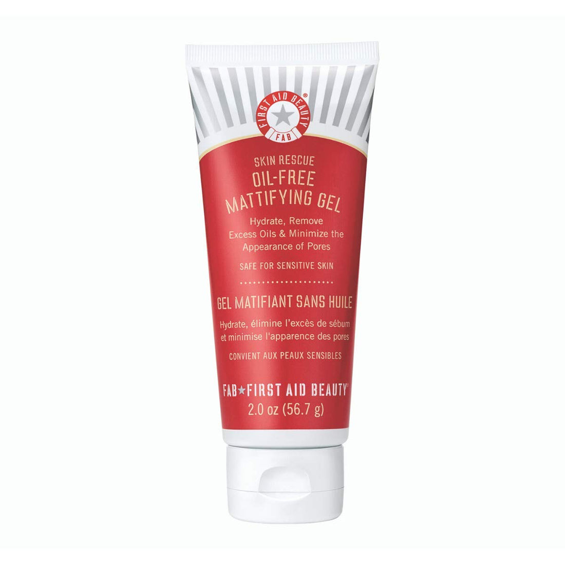 First Aid Beauty Skin Rescue Oil-Free Mattifying Gel, 2 Ounces