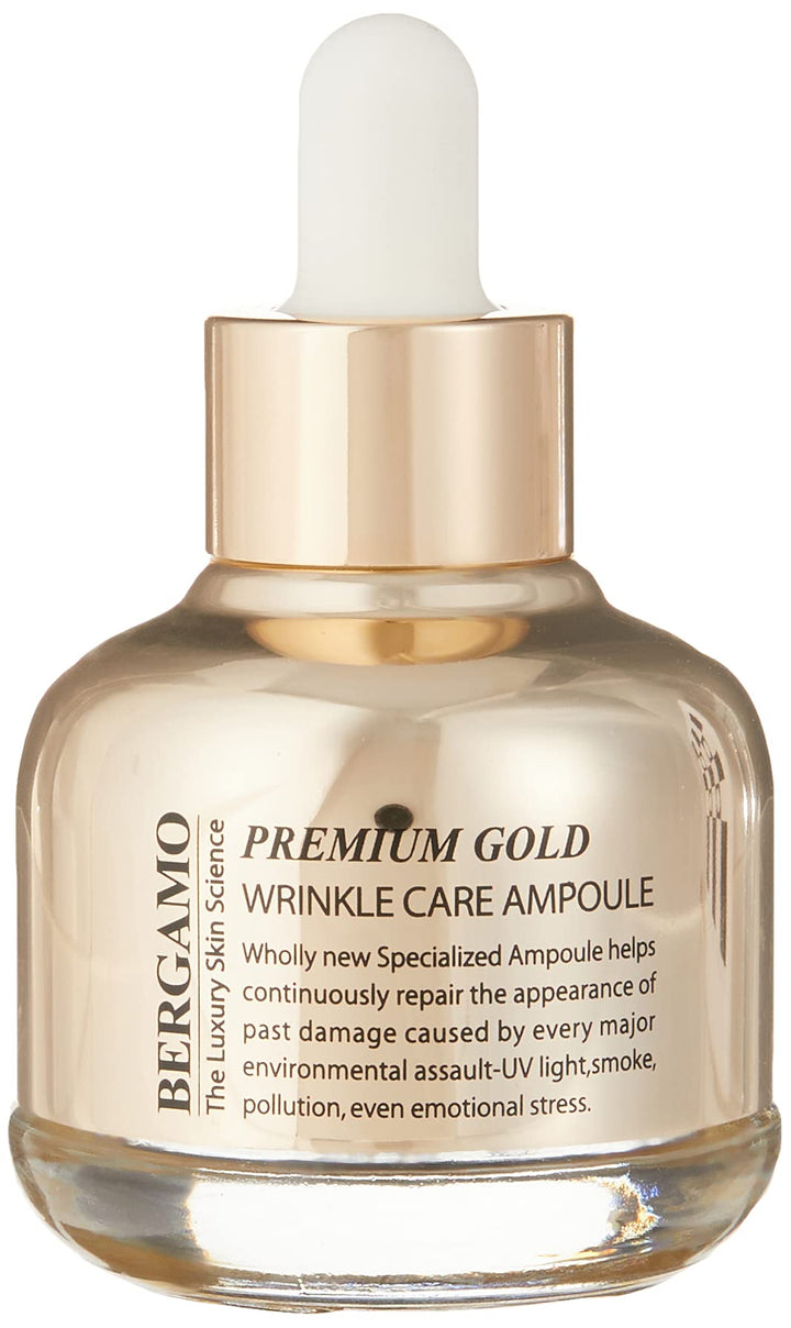 Bergamo Premium Gold Wrinkle Care Ampoule (For All Skin Types) 30ml/1oz