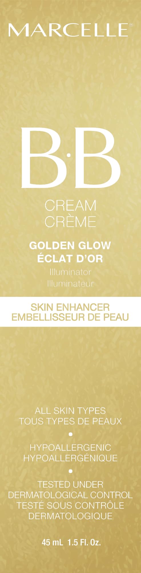 Marcelle BB Cream Golden Glow Beauty Balm, Universal Shade