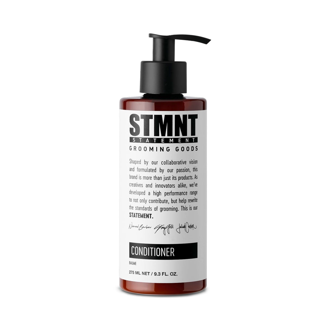 STMNT Grooming Goods Conditioner with Activated Charcoal & Menthol, 10.1 Oz