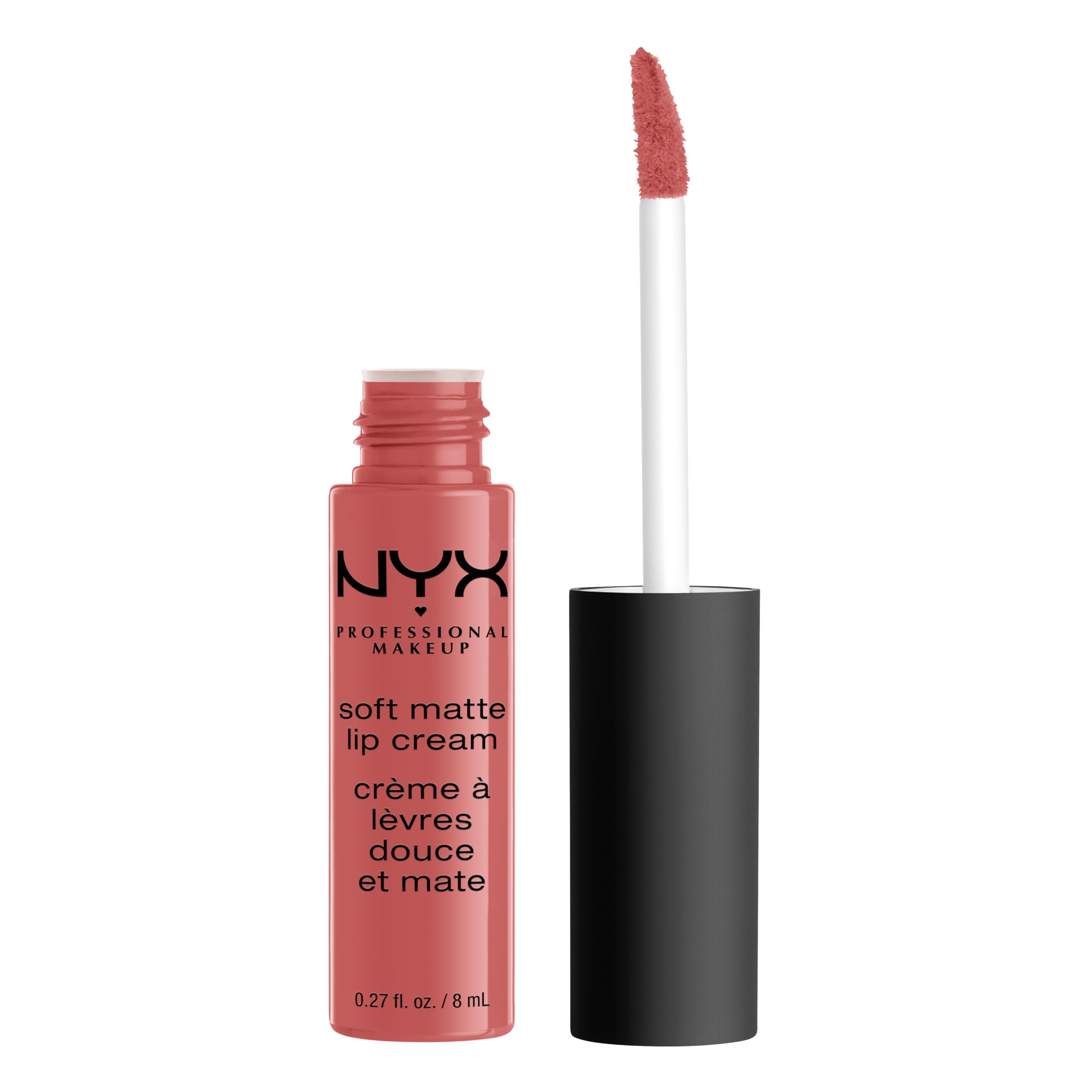 NYX PROFESSIONAL MAKEUP Soft Matte Lip Cream, Lightweight Liquid Lipstick - Zurich (Matte Muted Rose)