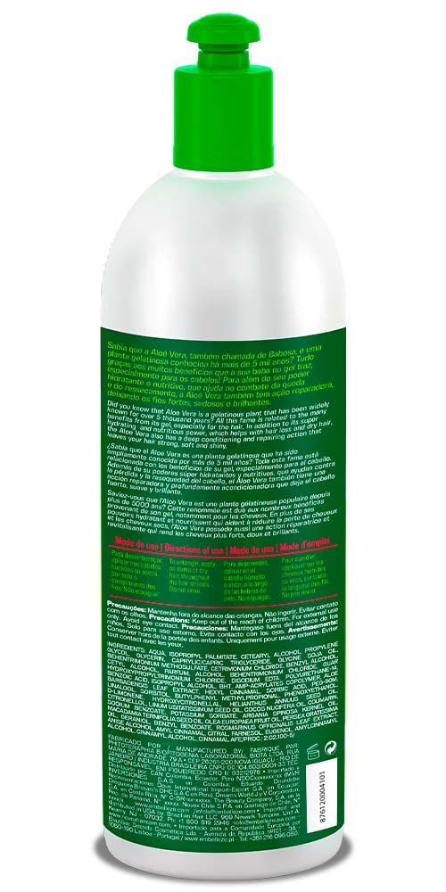 Novex Super Aloe Vera Leave In Conditioner, 17.6 Oz Bottle