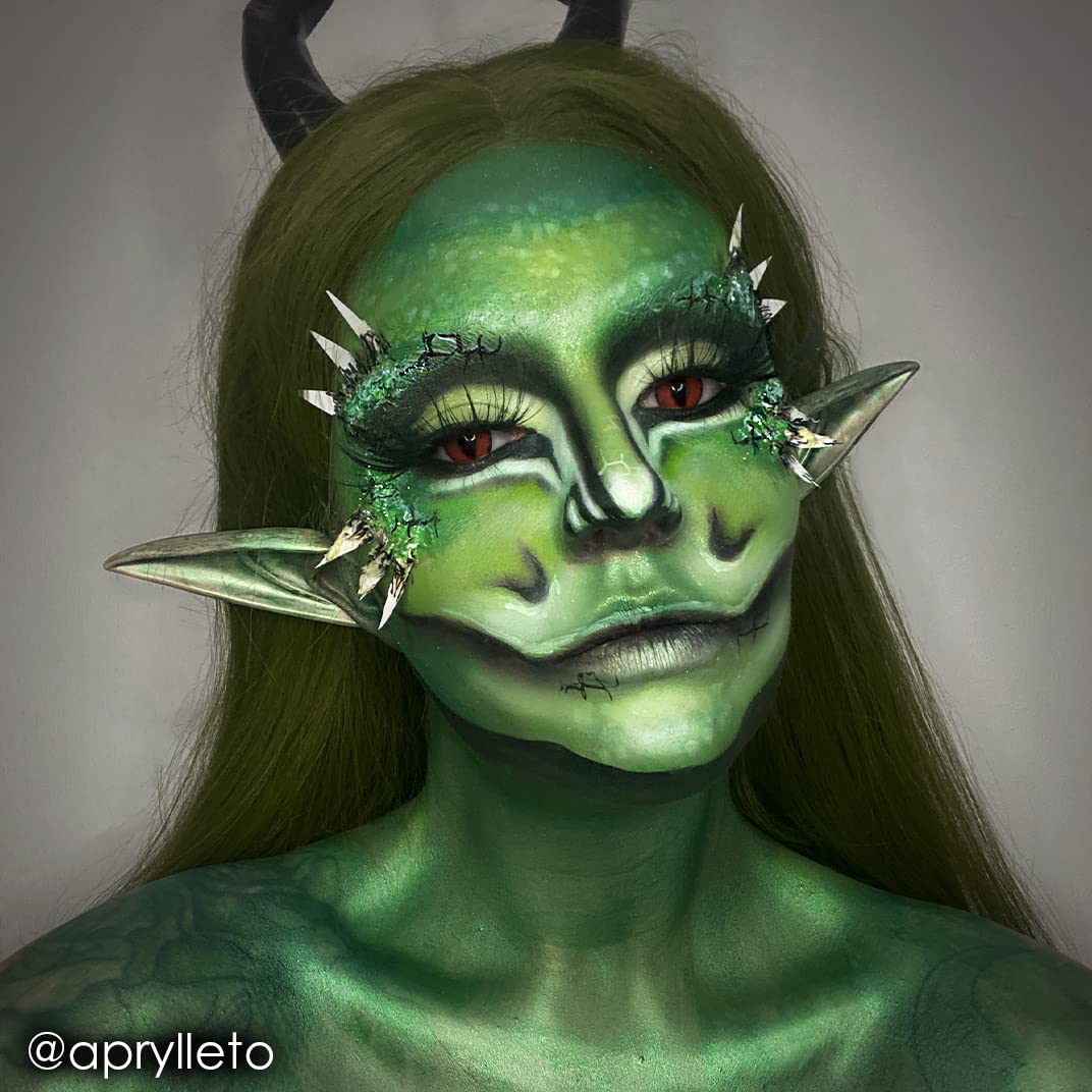 Mehron Makeup Paradise Makeup AQ Face & Body Paint (1.4 oz) (BRILLANT VERT BOUTEILLE GREEN)