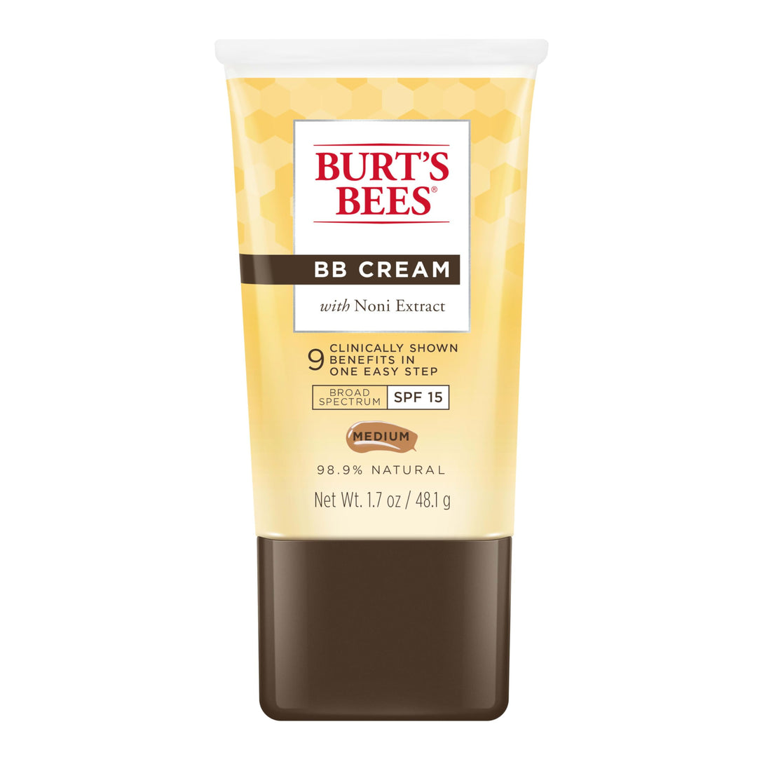 Burt's Bees BB Cream with SPF 15, Medium, 1.7 Ounces