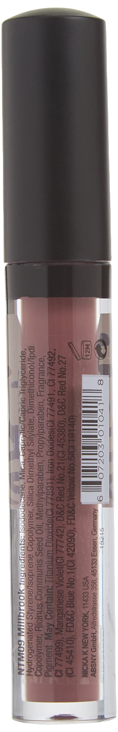 Nicka K True Matte Lip Colour, Millbrook, 3.5g