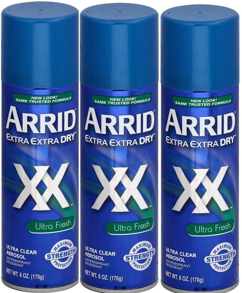 Arrid XX Ultra Clear Aerosol Spray Antiperspirant & Deodorant